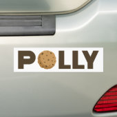 autocollant de pare-chocs Polly cookie (En voiture)