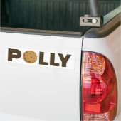 autocollant de pare-chocs Polly cookie (Sur camion)