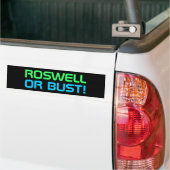 autocollant de pare-chocs ROSWELL (On Truck)