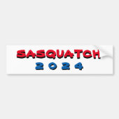 Autocollant de pare-chocs Sasquatch 2024 (Devant)