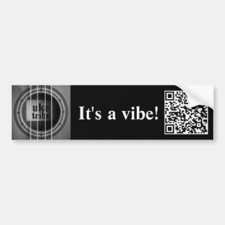 Autocollant de pare-chocs Uke Tribe Vibe