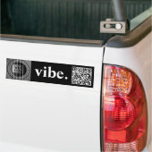 Autocollant de pare-chocs Uke Tribe Vibe (Sur camion)