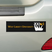 Autocollant de pare-chocs WLU Zoo Sci (En voiture)