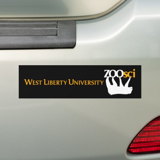 Autocollant de pare-chocs WLU Zoo Sci (En voiture)