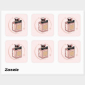 Autocollant de parfum (Feuille)