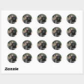 Autocollant de partenariat de chien guide Labrado (Feuille)