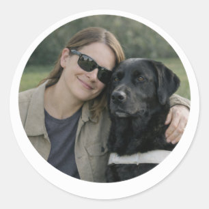 Autocollant de partenariat de chien guide Labrado