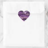 Autocollant de Parties scintillant en or violet av (Sac)