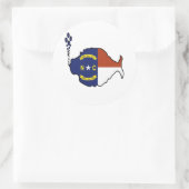 Autocollant de phish NC (Sac)