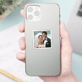 Autocollant de photo de couple (Téléphone)
