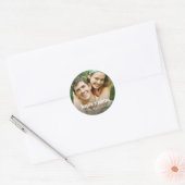 Autocollant de photo de mariage pour les faveurs,  (Enveloppe)