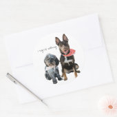 Autocollant de PHOTO PERSONNALISÉ GRAND FORMAT (Enveloppe)