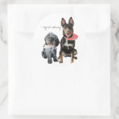 Autocollant de PHOTO PERSONNALISÉ GRAND FORMAT (Sac)