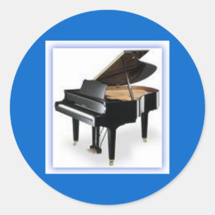 Autocollant de piano à queue