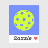 Autocollant de Pickleball pour tout ! (Feuille)