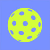 Autocollant de Pickleball pour tout ! (Recto)