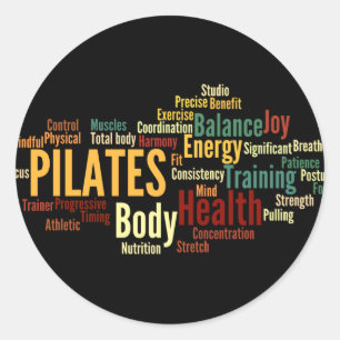 Autocollant de PILATES