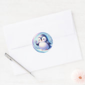 Autocollant de pingouin (Enveloppe)