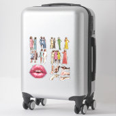 Autocollant de planificateur pour femmes, mains et (Sur valise)