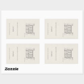 Autocollant de plaque de livre Ex Libris personnal (Feuille)