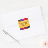 Autocollant de plaque de nom de livre en forme de (Enveloppe)