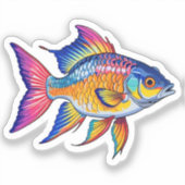 Autocollant de Poisson (Recto)