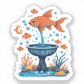 Autocollant de Poisson (Recto)