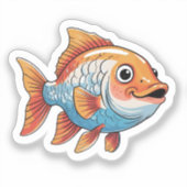 Autocollant de Poisson (Recto)