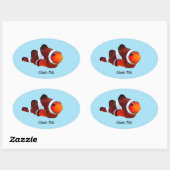 Autocollant de poisson clown (Feuille)