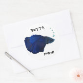 Autocollant de poissons de Betta (Enveloppe)