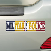 Autocollant de POLICE MILITAIRE de ruban d'action (En voiture)