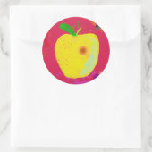 Autocollant de pomme biologique (Sac)