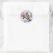 Autocollant de portrait de cheval (Sac)