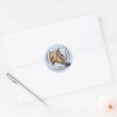 Autocollant de portrait de cheval (Enveloppe)