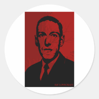 Autocollant de portrait HP Lovecraft