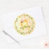 Autocollant de pot de miel de rucher d'abeille (Enveloppe)