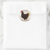 Autocollant de poulet (Sac)