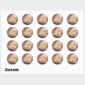 Autocollant de poussins magiques mignons (Feuille)