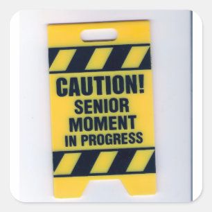 autocollant de précaution