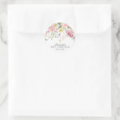 Autocollant de première communion rose pâle (Sac)