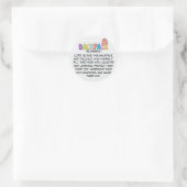 Autocollant de prière de bénédiction pour cartable (Sac)