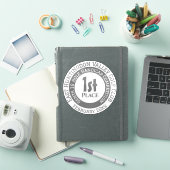 Autocollant de prix de compétition de golf (Couverture iPad)