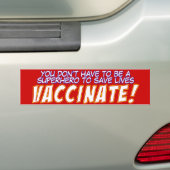 Autocollant de Pro-Vaccin - vaccins - Pro-VAX (En voiture)