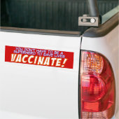 Autocollant de Pro-Vaccin - vaccins - Pro-VAX (Sur camion)