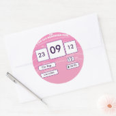 Autocollant de rappel de la vignette automobile br (Enveloppe)