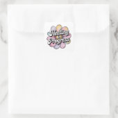 Autocollant de rappel doux de guérison en cours (Sac)