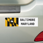 Autocollant de rat de ville de charme de Baltimore (En voiture)