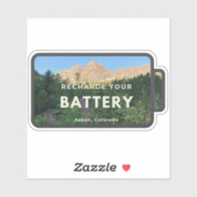 Autocollant de recharge Aspen Maroon Bells