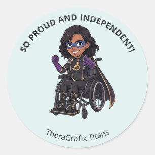 Autocollant de récompense de super-héros pour thér