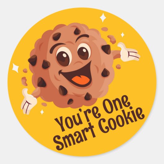 Autocollant de récompense pour étudiant Smart Cook (Devant)